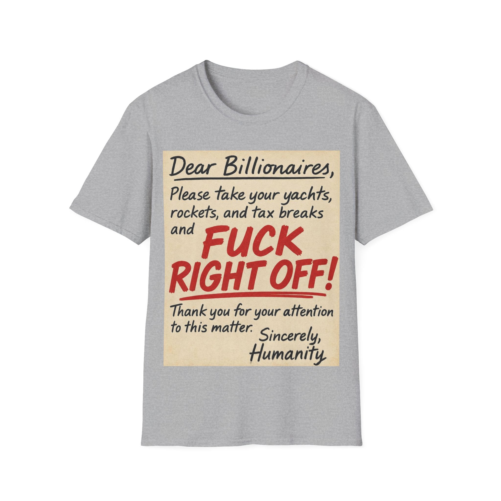 Billionaires Can Fuck Off!