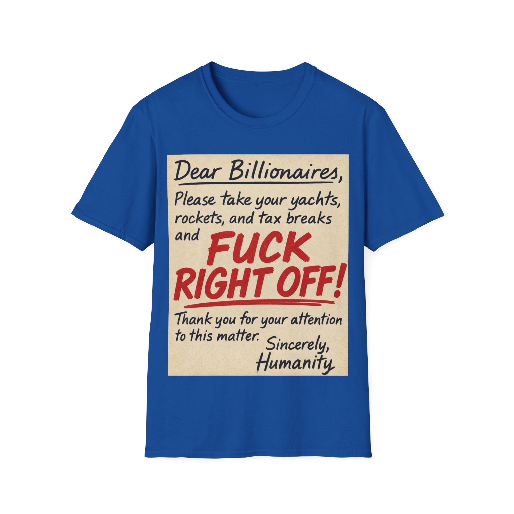 Billionaires Can Fuck Off!