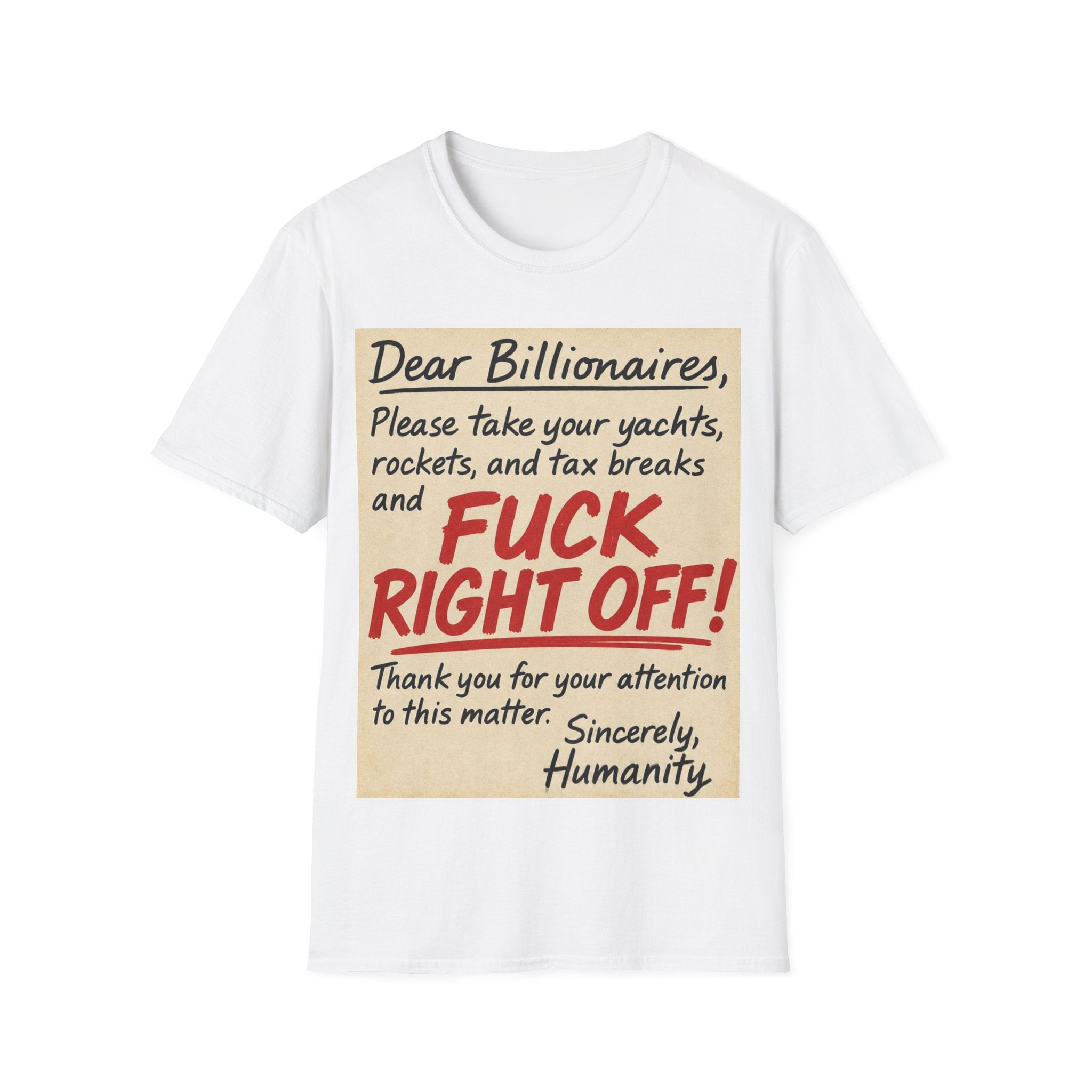 Billionaires Can Fuck Off!
