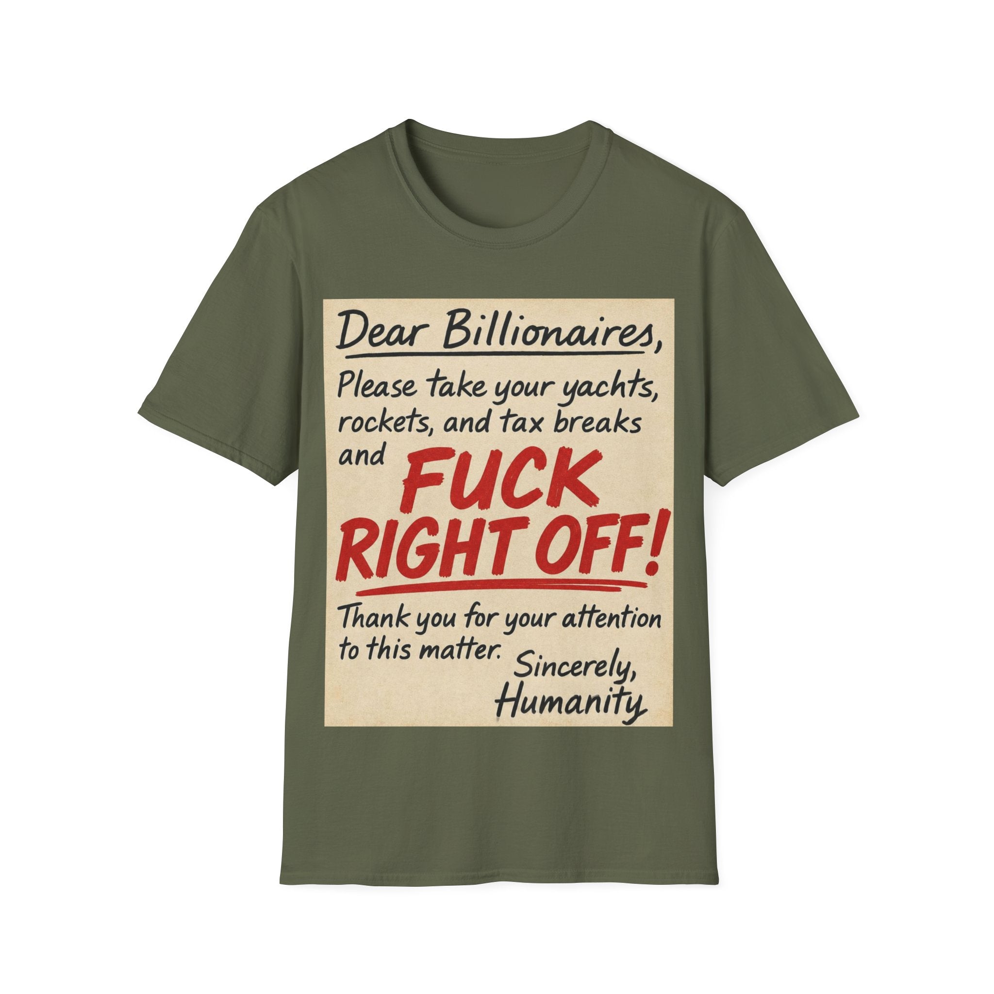 Billionaires Can Fuck Off!